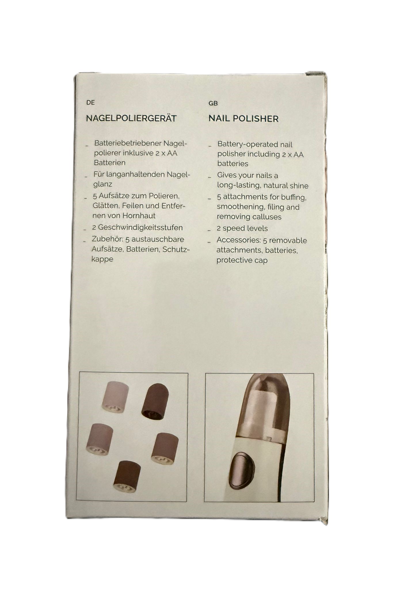 Elektrisches Nagelpoliergerät von My Beauty Routine – Gepflegte Nägel mit natürlichem Glanz – Bild 2
