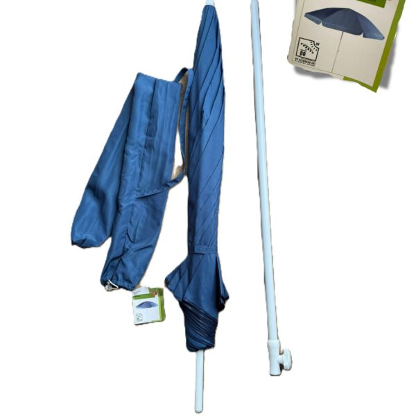 LIVARNO home Sonnenschirm Ø180 cm UV80+ Blau