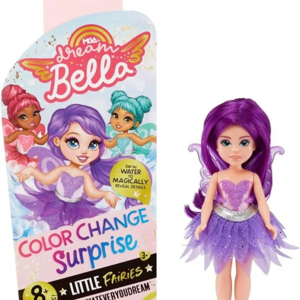 Dream Bella Color Change Surprise – Magische Feenpuppe mit Farbwechsel