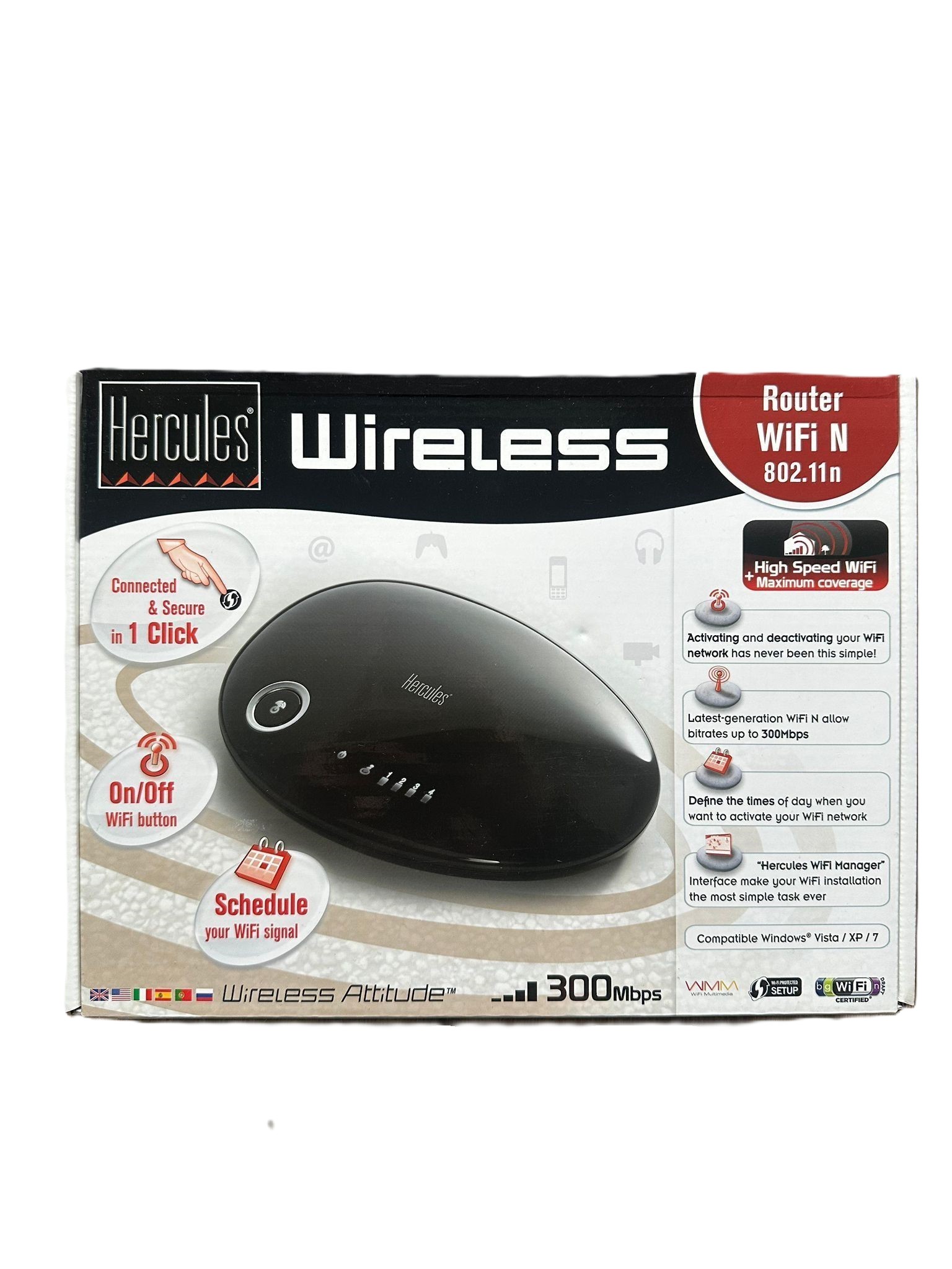 WLAN-Router - Hercules Wireless Router HWNRi-300